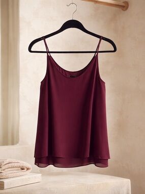 krisa Layered Chiffon Camisole